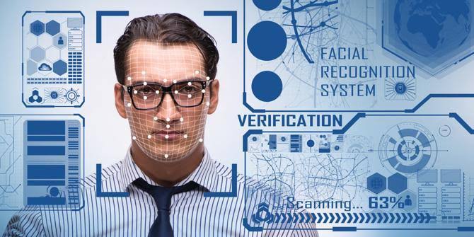 Human face study used in digital-twin identity experiments